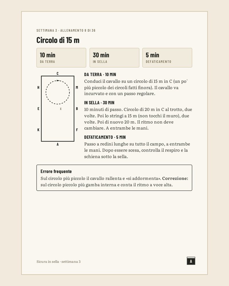Pagina del programma